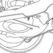 Load image into Gallery viewer, SPC Performance GM REAR CAM NUT - Side View