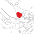 Load image into Gallery viewer, SPC Performance GM SUV Rear Toe Adjustment CAM - Side View