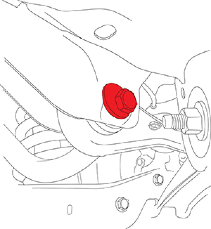 SPC Performance GM SUV Rear Toe Adjustment CAM - Side View