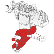 Load image into Gallery viewer, SPC Performance HD Lo-Profile Pitman Popper - Side View