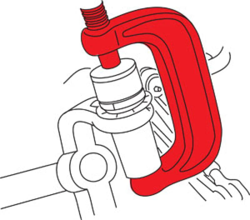SPC Performance HONDA B/JOINT PRESS SET - Side View