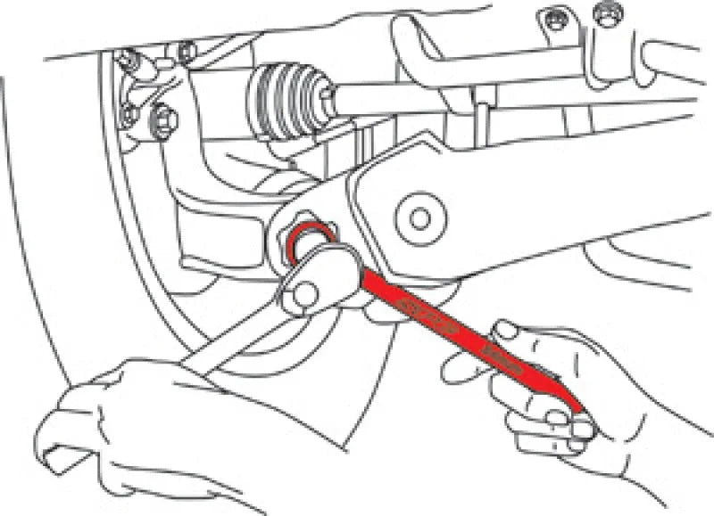 SPC Performance Honda 24mm Toe Adj Tool - Side View