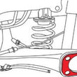 Load image into Gallery viewer, SPC Performance Honda Rear Toe Shim + - 1.0 - Side View
