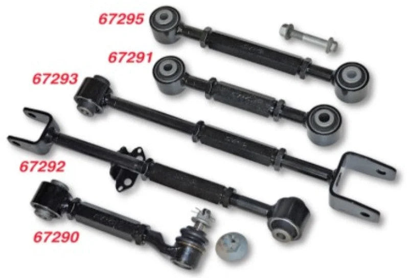 SPC Performance Honda/Acura Rear Adjustable Arms (Set of 5) - Side View