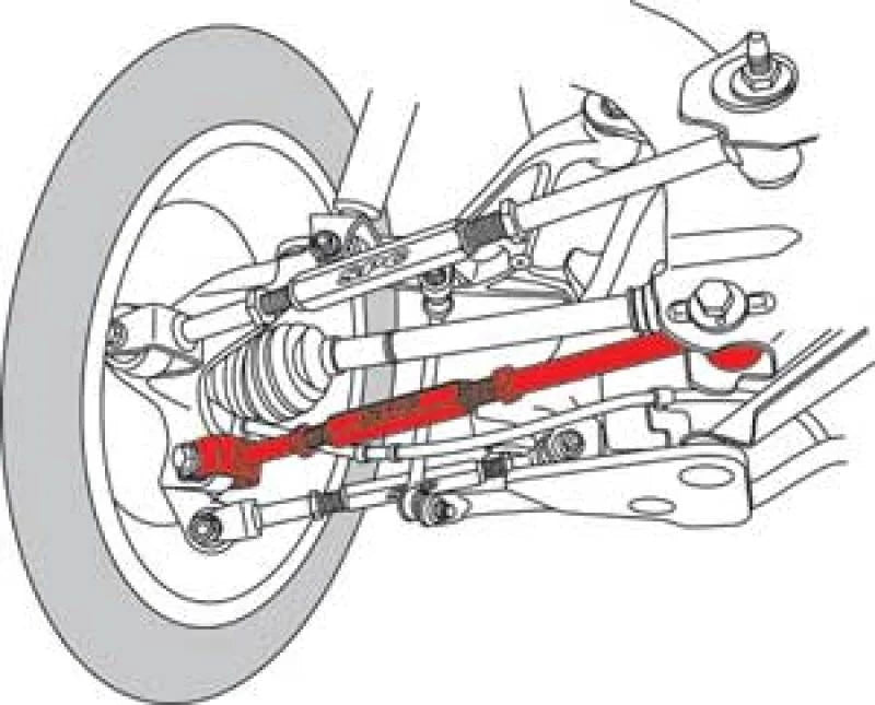 SPC Performance Infiniti Rear Camber Arm - Side View