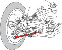 Load image into Gallery viewer, SPC Performance Infiniti Trailing Arm - Side View