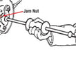 Load image into Gallery viewer, SPC Performance JAM NUT FOR 499 - Side View
