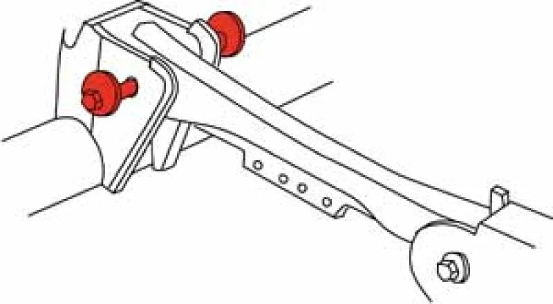 SPC Performance JEEP CAM BOLT KIT - Side View