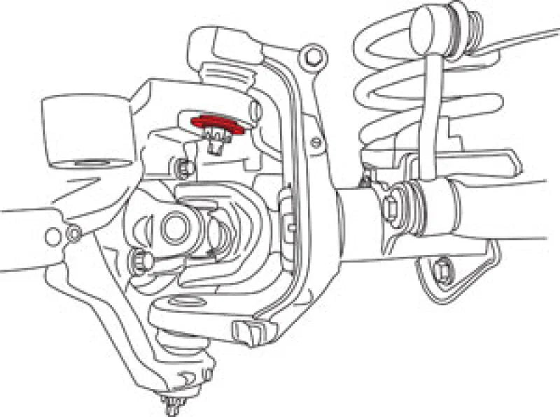 SPC Performance Jeep 1 Deg. Camber Sleeve - Side View
