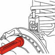 Load image into Gallery viewer, SPC Performance MAGNET ADJ CAMBER GAUGE - Side View
