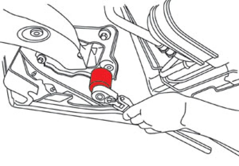 SPC Performance MINI Rear Toe Adjustment Tool - Detail View