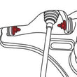 Load image into Gallery viewer, SPC Performance Mercedes C Class Camber/Caster Cam - Side View