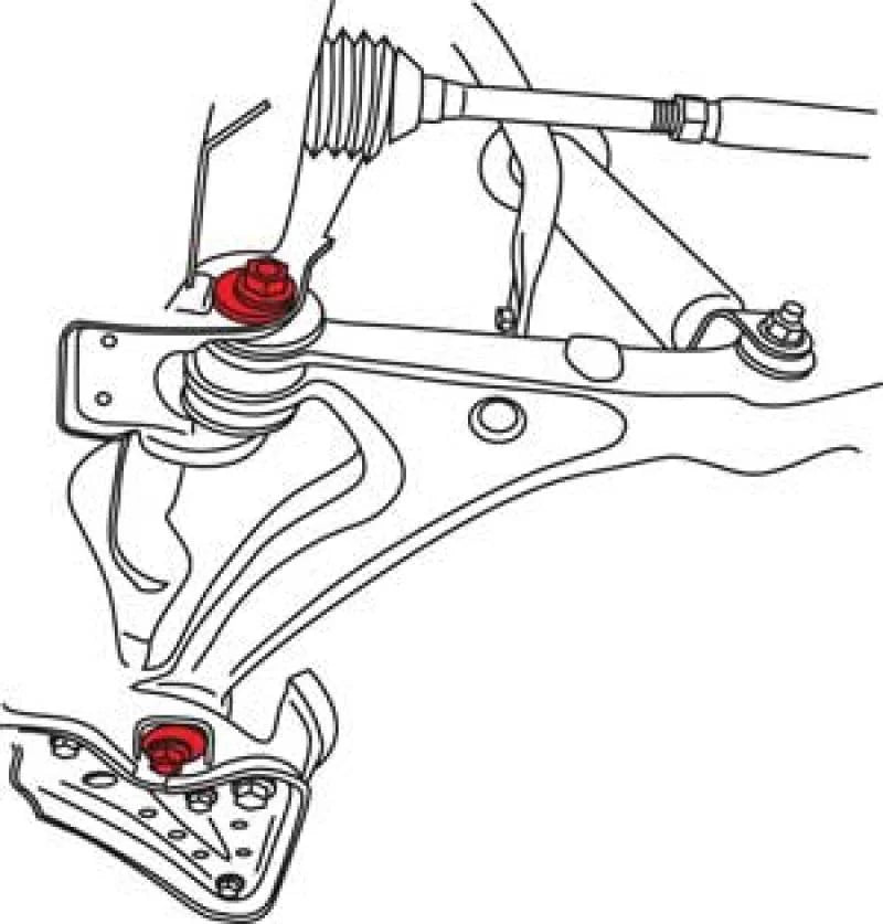 SPC Performance Miata Camber/Caster Cams - Side View
