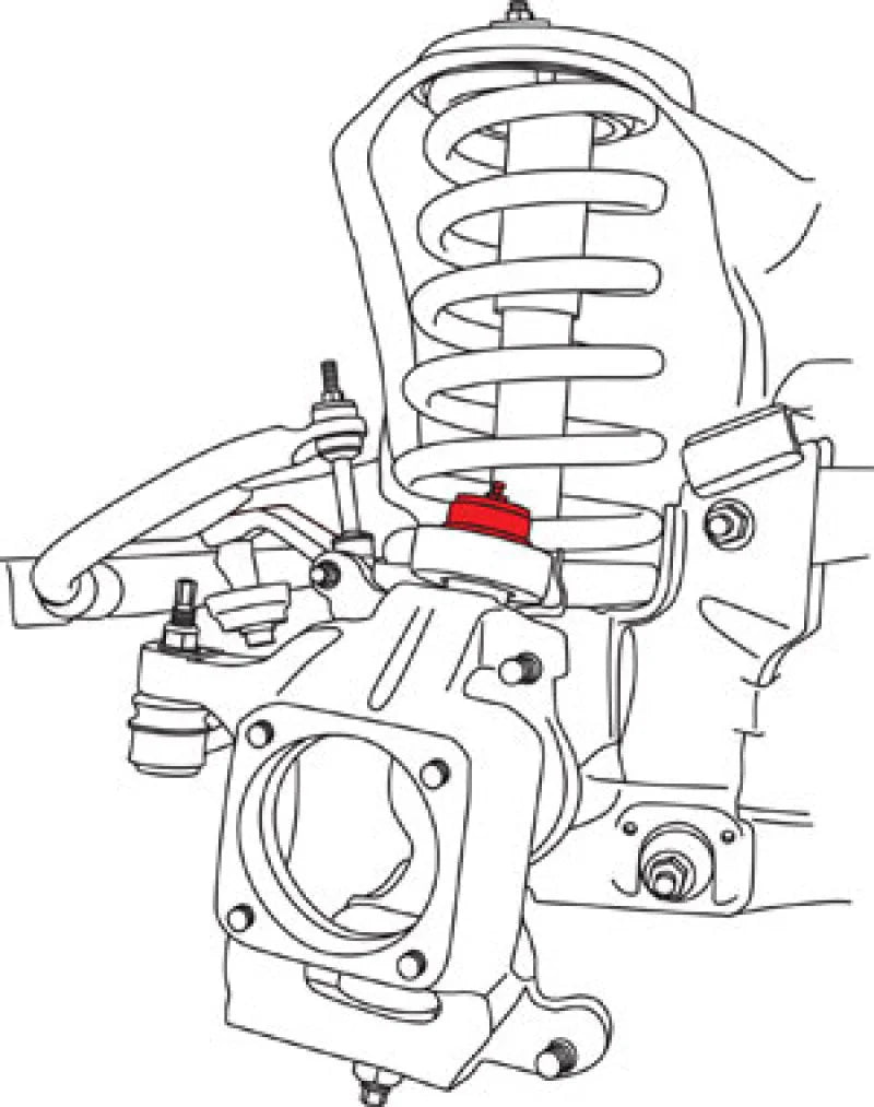 SPC Performance OFFSET BALLJOINT (0 deg.) - Detail View