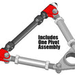 Load image into Gallery viewer, SPC Performance Offset Pivot Assembly w/ Bushing - Side View