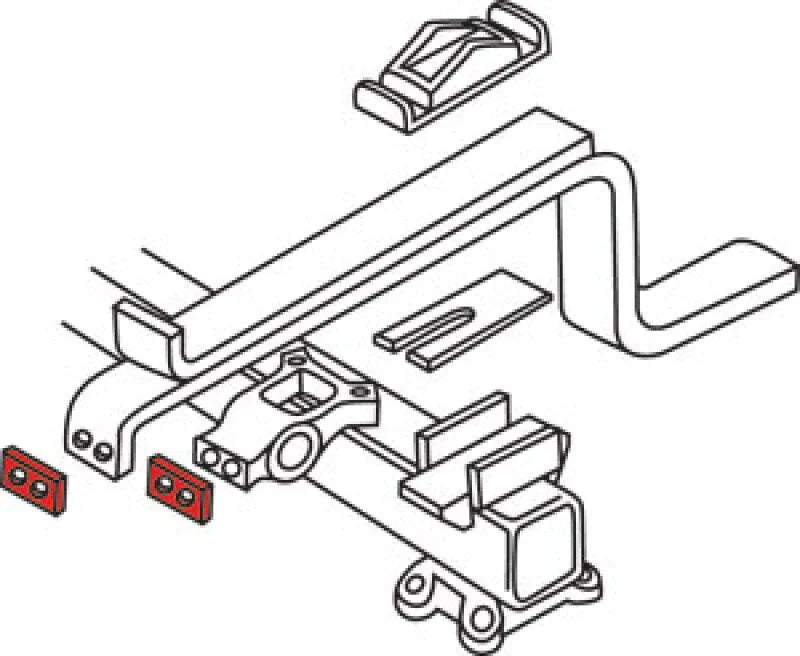 SPC Performance PETERBLT SHIM 1/8in. (6) - Side View