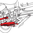 Load image into Gallery viewer, SPC Performance Porsche 996/997 &amp; 981/987 Rear Performance Kit 6-arm set - Side View