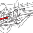 Load image into Gallery viewer, SPC Performance Porsche Rear Toe Link - Side View