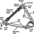 Load image into Gallery viewer, SPC Performance Pro Series Front Adjustable Upper Control Arm (Chrysler Thread-In 10deg) (Race Only) - Detail View