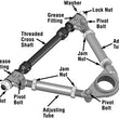 Load image into Gallery viewer, SPC Performance Pro Series Front Adjustable Upper Control Arm (Chrysler Thread-In 10deg) (Race Only) - Side View