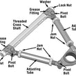 Load image into Gallery viewer, SPC Performance Pro Series Front Adjustable Upper Control Arm (Chrysler Thread-In 10deg) (Race Only) - Side View