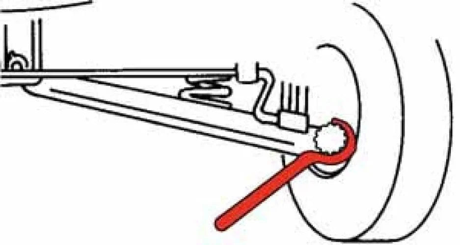 SPC Performance REAR TOE TOOL - Side View