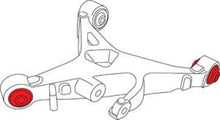 Load image into Gallery viewer, SPC Performance Replacement Bushing Kit For xAxis Sealed Flex Joint (Set of 4) 2000-2006 Lincoln LS - Detail View