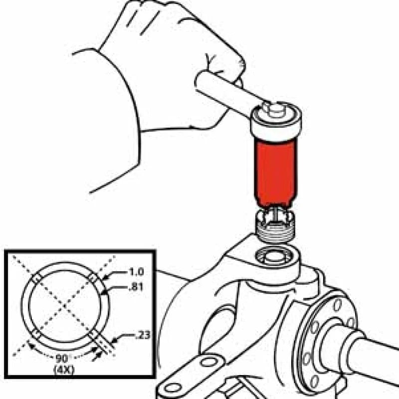 SPC Performance SPANNER SOCKET WRENCH - Side View