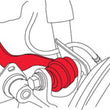 Load image into Gallery viewer, SPC Performance Scion/Lexus Fixed Length Rear Control Arm - Side View