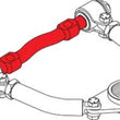 Load image into Gallery viewer, SPC Performance Steel Upper Control Arm Street Cross Shaft (5in. Center) - Side View