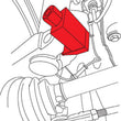Load image into Gallery viewer, SPC Performance Steering Knuckle Spreader - Side View