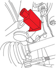 Load image into Gallery viewer, SPC Performance Steering Knuckle Spreader - Side View