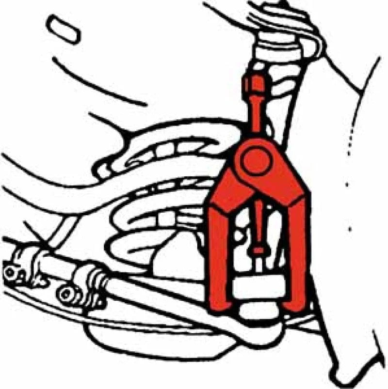 SPC Performance TIE ROD PULLER - Side View