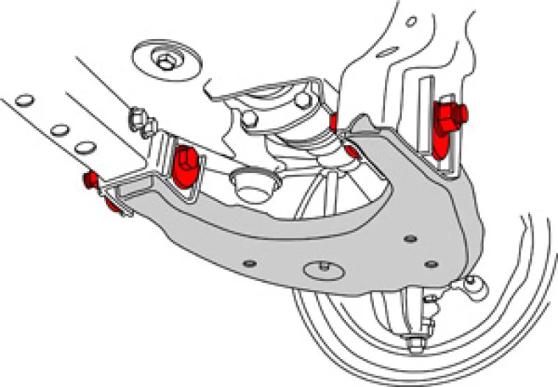 SPC Performance TOYOTA CAM BOLT KIT (2) - Side View