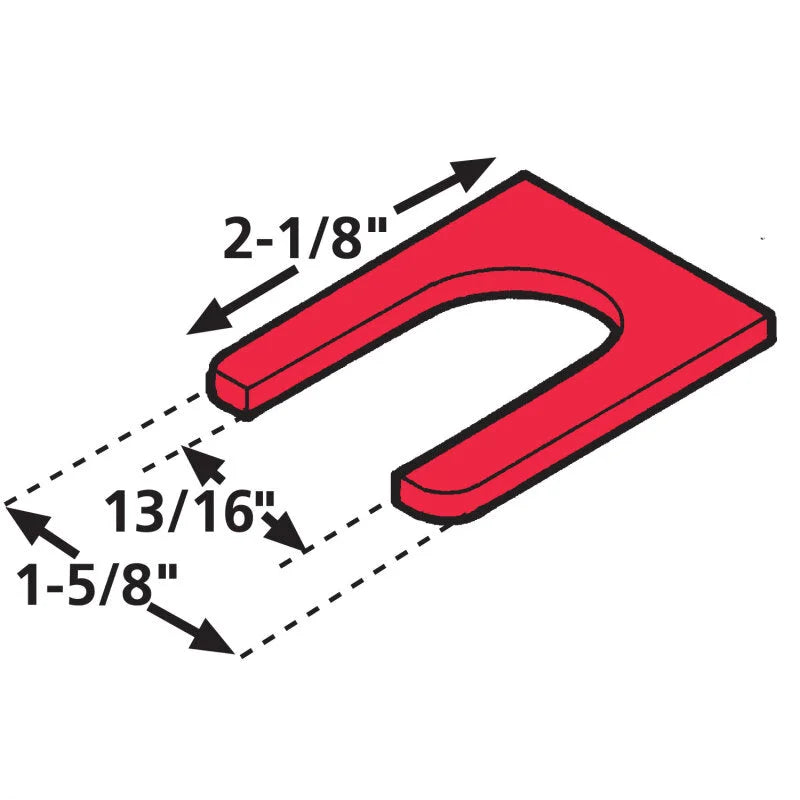 SPC Performance Tandem Shim-FRTLNR 1/16in (100) - Main Product View