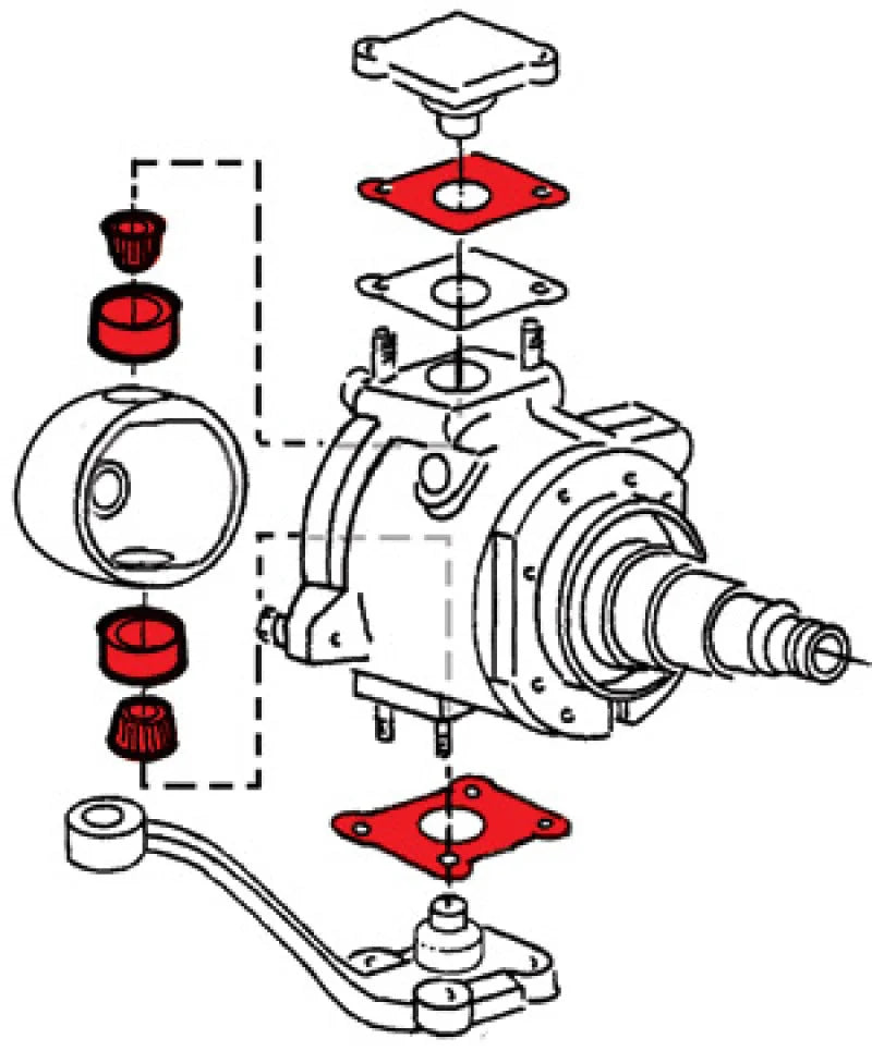 SPC Performance Toyota Cam/Cas 3 deg. Adj - Side View