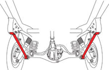 Load image into Gallery viewer, SPC Performance Toyota Lower Control Arms - Side View
