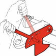 Load image into Gallery viewer, SPC Performance UNIV CAMBER/CASTER TOOL - Side View