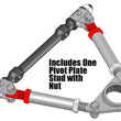 Load image into Gallery viewer, SPC Performance Upper Control Arm Pivot Stud - Side View