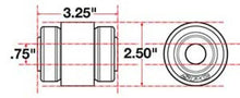 Load image into Gallery viewer, SPC Performance X Axis Sealed Flex Joint - Side View
