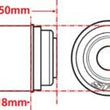 Load image into Gallery viewer, SPC Performance X Axis Sealed Flex Joint for Mustang Cobra - Side View