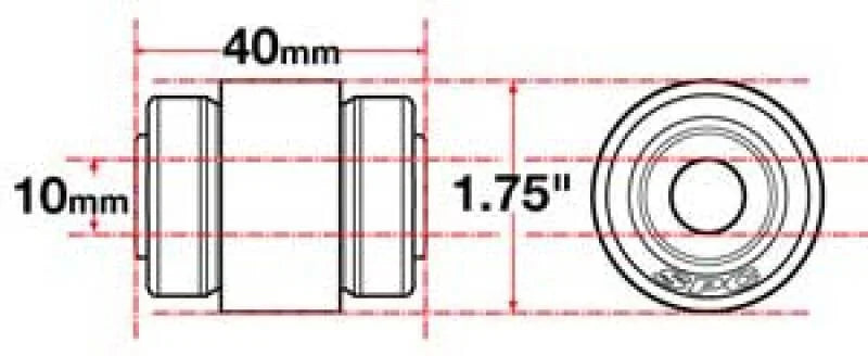 SPC Performance XAXIS Balljoint - Side View