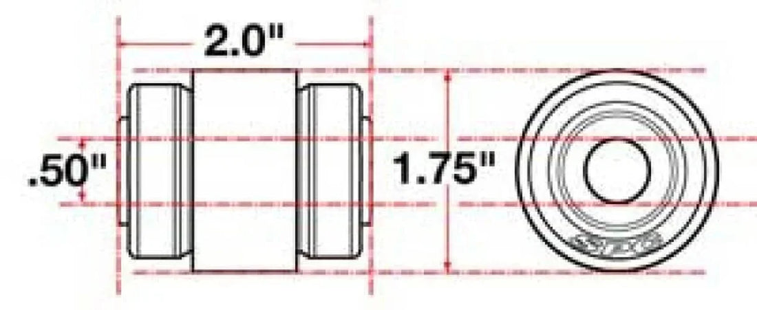 SPC Performance XAXIS Balljoint - Side View