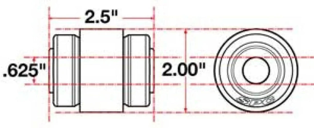 SPC Performance XAXIS Balljoint - Side View
