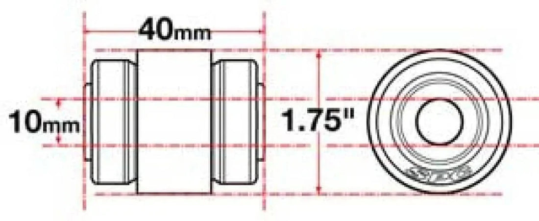 SPC Performance XAXIS Balljoint - Side View