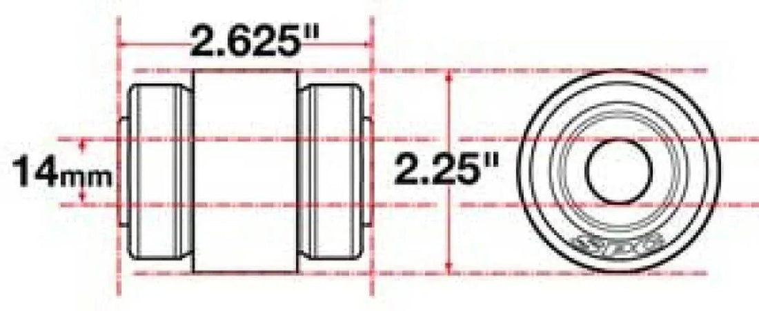 SPC Performance XAXIS Jeep TJ/JK FLCA - Side View