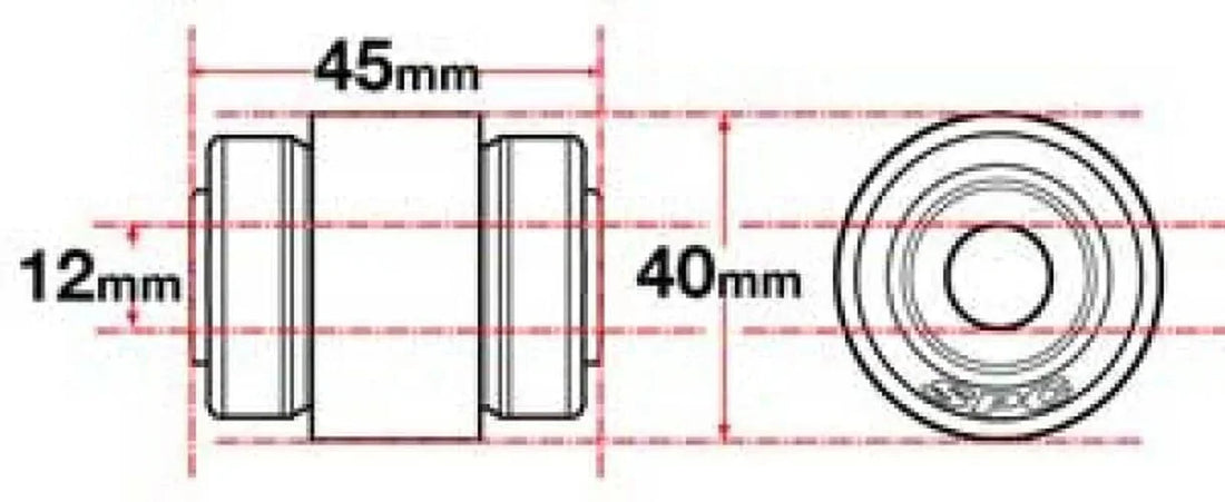 SPC Performance XAXIS Sealed Flex Joint - Side View