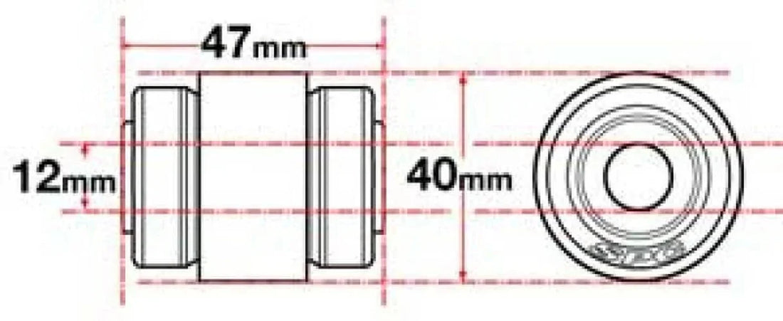 SPC Performance XAXIS Sealed Flex Joint - Side View