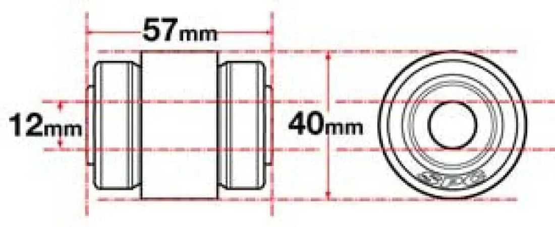 SPC Performance XAXIS Sealed Flex Joint - Side View