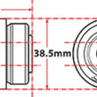 Load image into Gallery viewer, SPC Performance XAXIS Jeep Track Bar - Side View